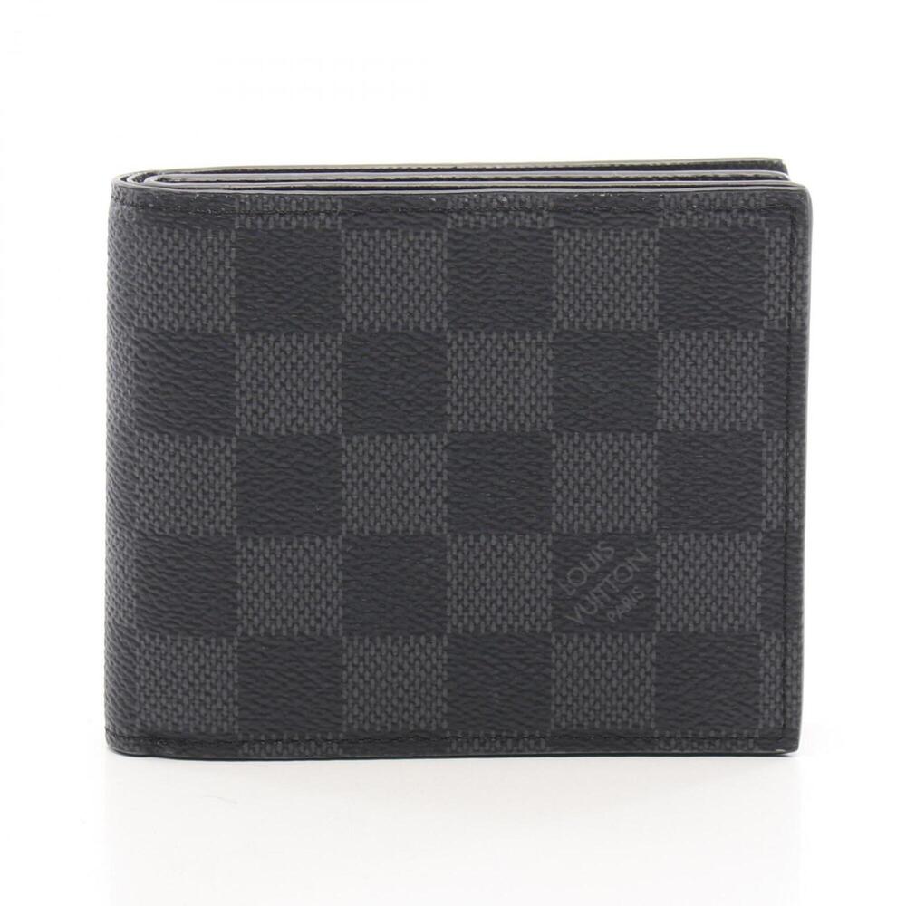 Louis Vuitton Portefeuille Amerigo NM Damier Graphite Bi-fold Wallet for Men,...